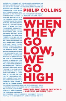 When They Go Low, We Go High by Philip Collins